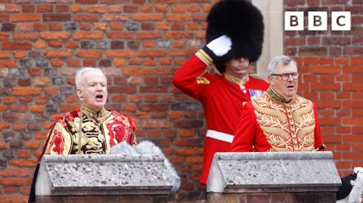 Charles III proclaimed king in historic ceremony @BBC News - BBC