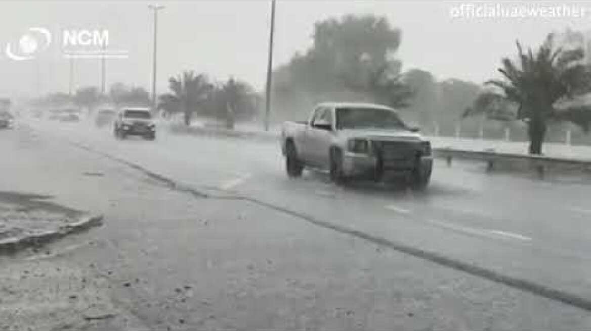Dubai is making its own fake enhanced rain to beat 122F heat