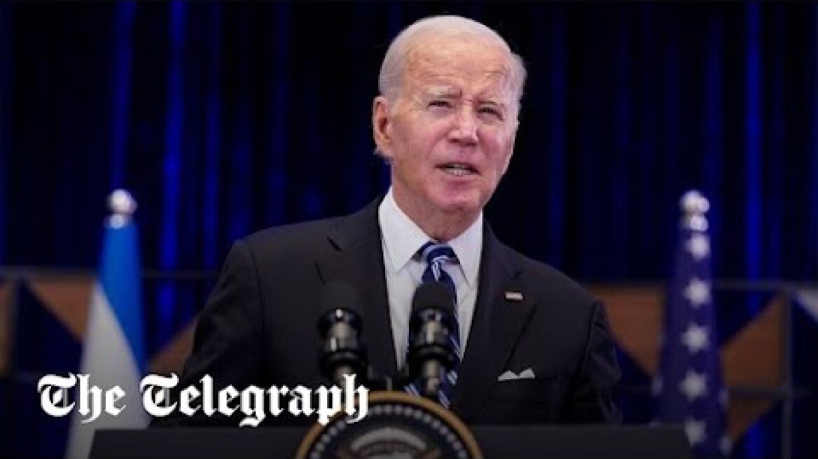 Biden warns Israel, 'don't repeat our rage-fuelled 9/11 mistakes'