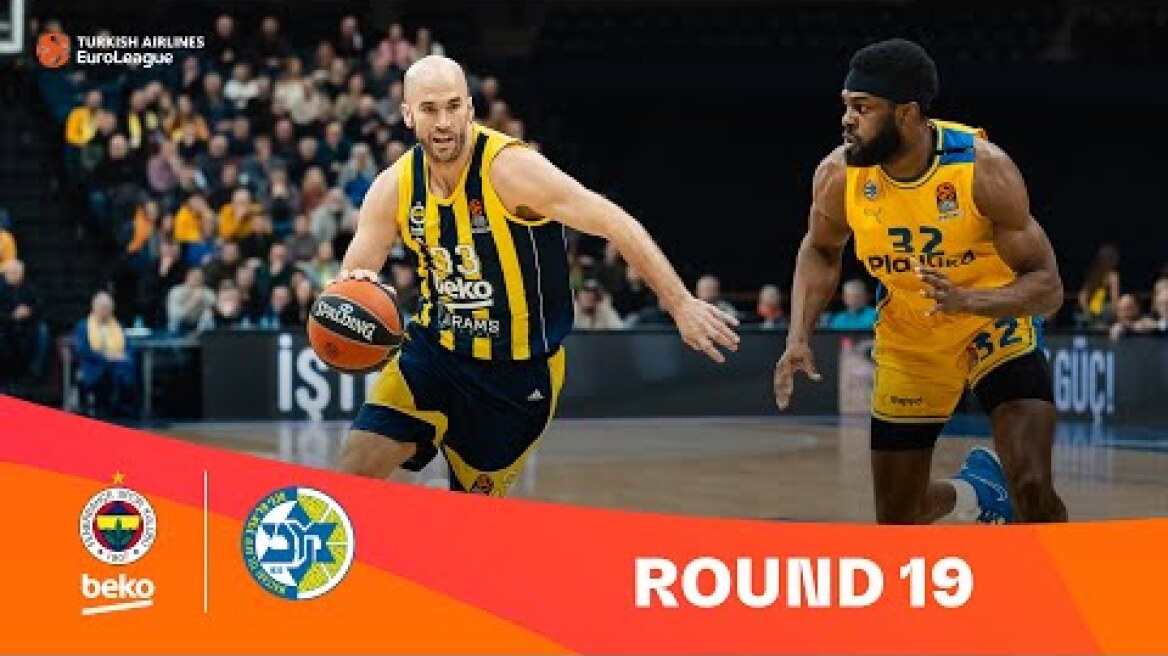 Fenerbahce - Maccabi |  Highlights of Round 19 |  Turkish Airlines Europa League 2023-24