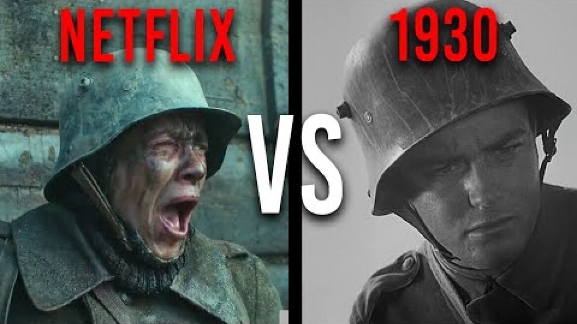 All Quiet On The Western Front NETFLIX vs 1930