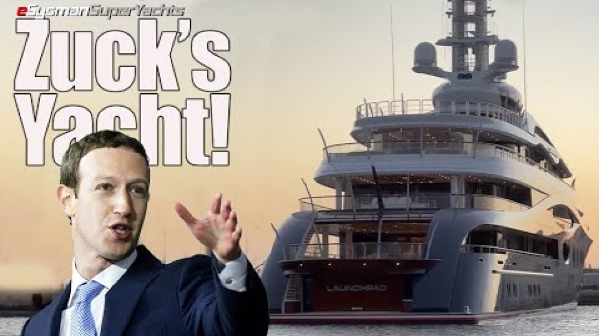 Exclusive: Zuckerberg’s Brand New $300 Million Superyacht Arrives in USA!