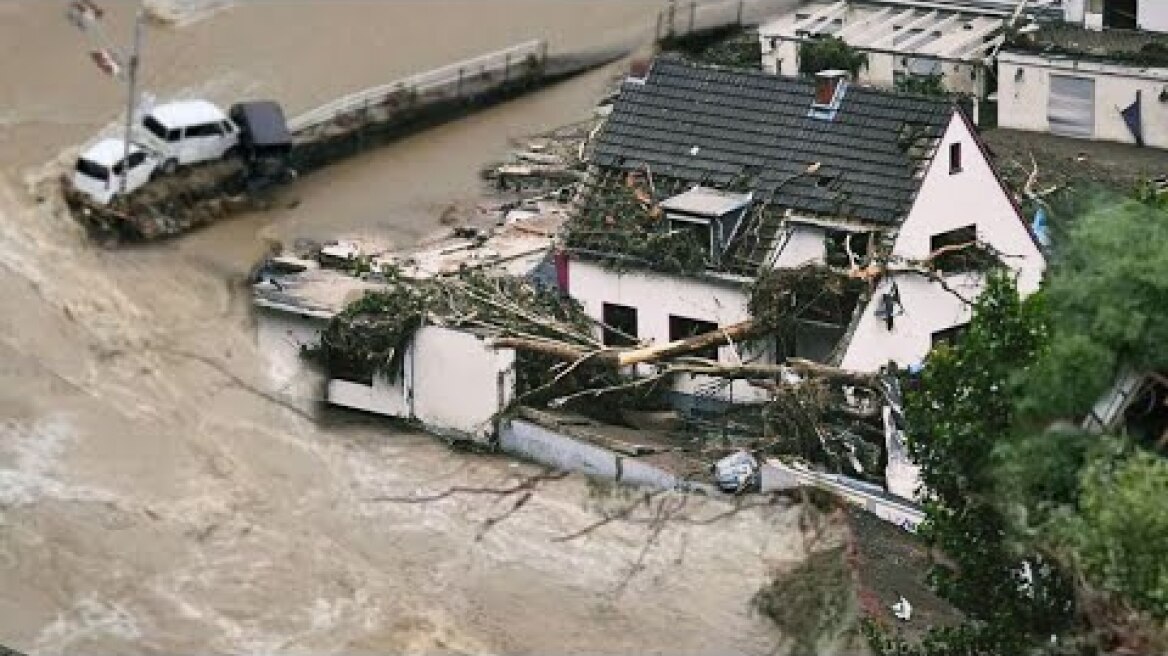 Scandinavia today. Storm Hans in Sweden and Norway