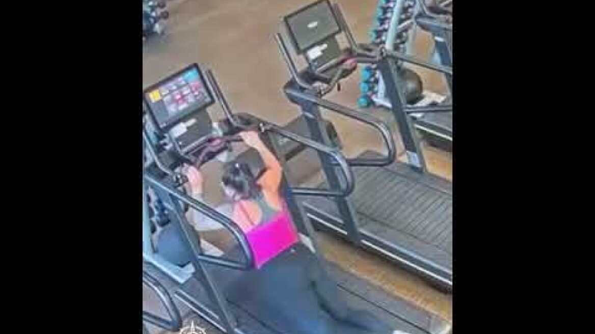 Woman Loses Leggings After Falling on Treadmill