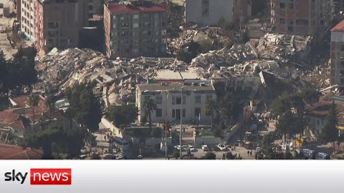 Turkey-Syria earthquake: Footage shows scale of disaster in Antakya