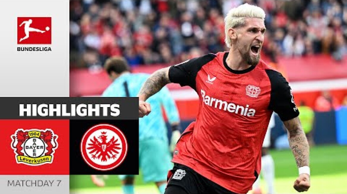 Leverkusen Turns Game Around! | Bayer 04 Leverkusen - Eintracht Frankfurt 2-1 | Highlights | MD 7