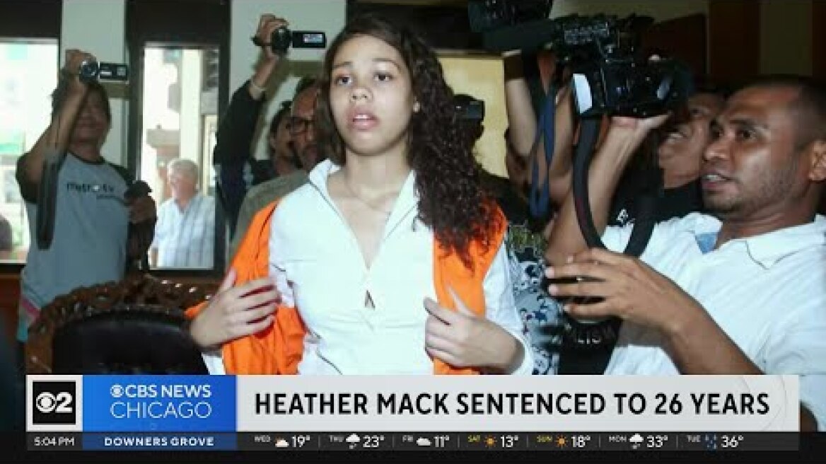 26-year sentence for Heather Mack in murder of her mother in Indonesia