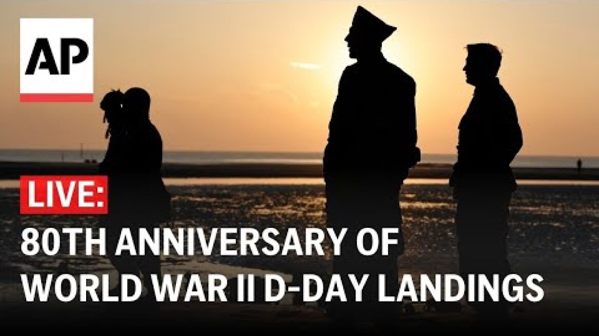 80e verjaardag van D-Day Live Updates: Herdenkingen zijn in heel Europa aan de gang