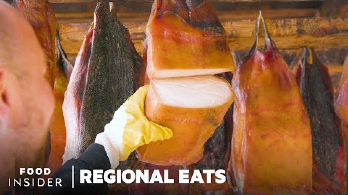 How Icelandic Fermented Shark Is Made | Regional Eats | Food Insider