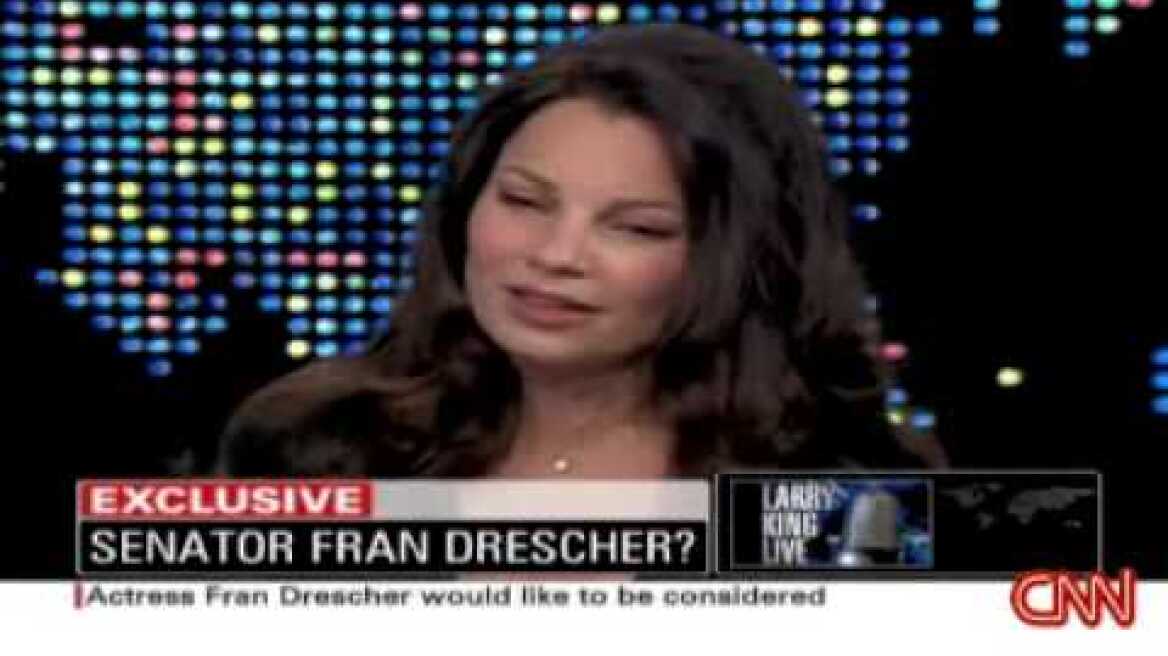 Fran Drescher on Larry King Live