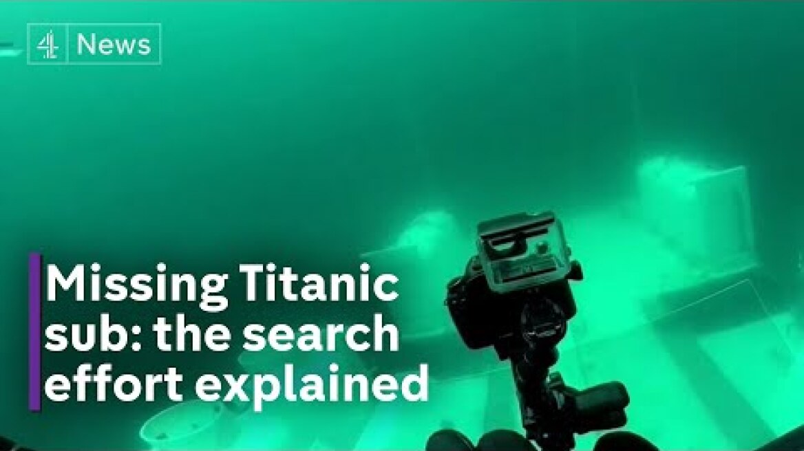 Missing Titanic submersible: the search effort explained