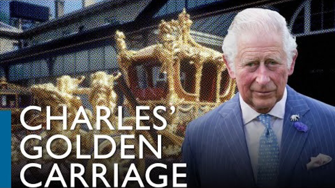 Tour King Charles’ golden coronation carriages
