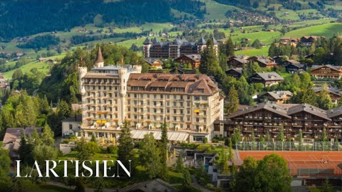 Gstaad Palace, one of the best hotels in Gstaad, Switzerland.