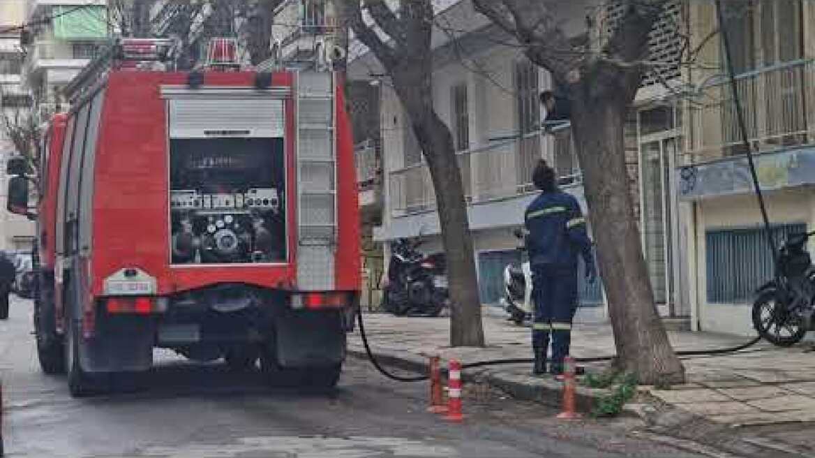 Θεσσαλονίκη: Φωτιά σε διαμέρισμα