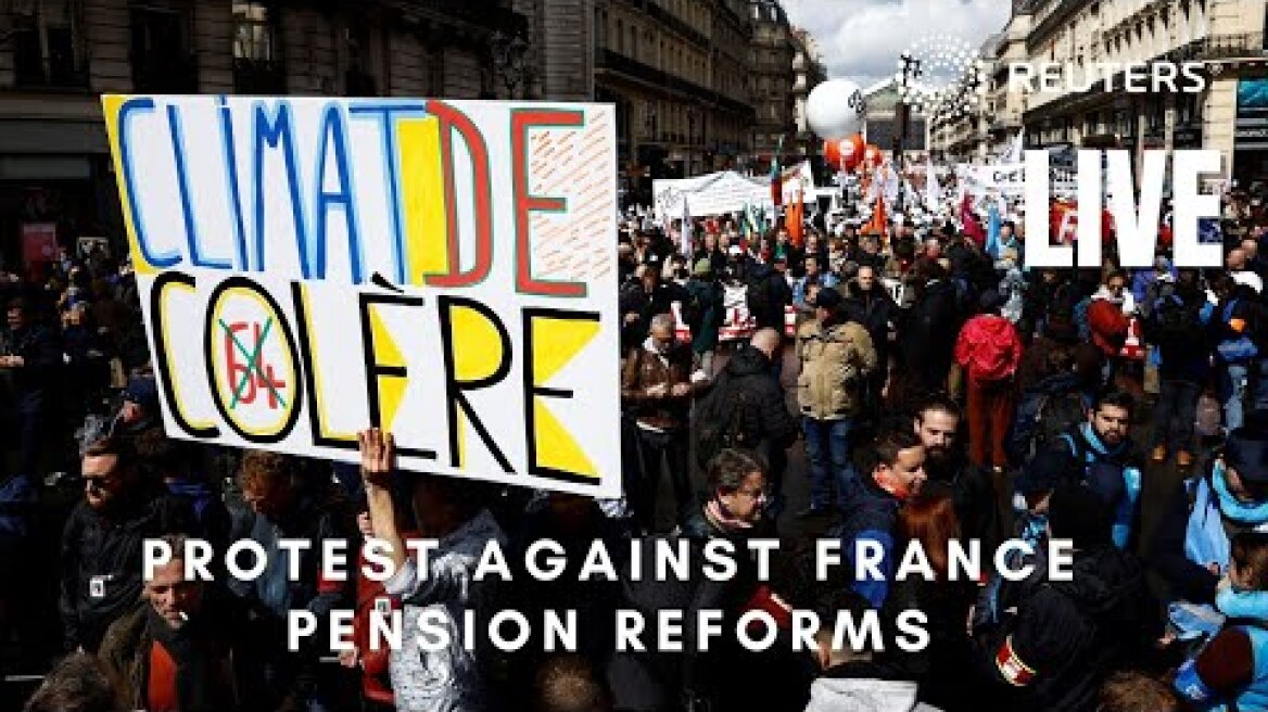 LIVE: 12th day of national strikes and protests against pension reform in France