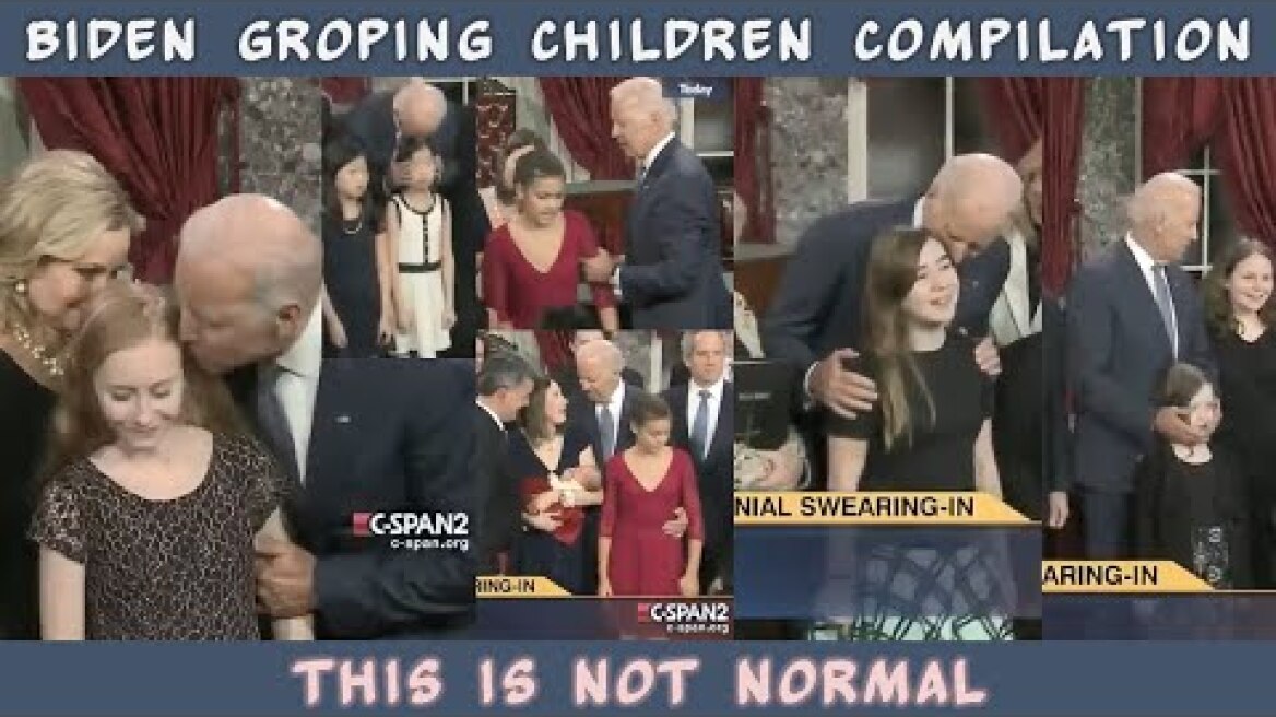 Biden touching girls compilation (RAW CSPAN FOOTAGE)