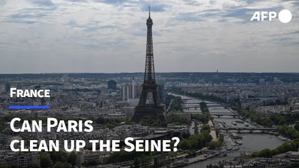 Paris is cleaning up the river Seine. Can it be done in time for the Olympics? | AFP