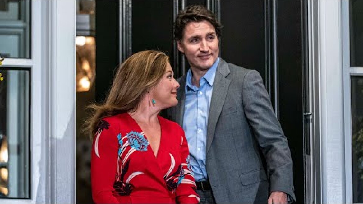 O primeiro-ministro Justin Trudeau e sua esposa Sophie anunciaram sua separação