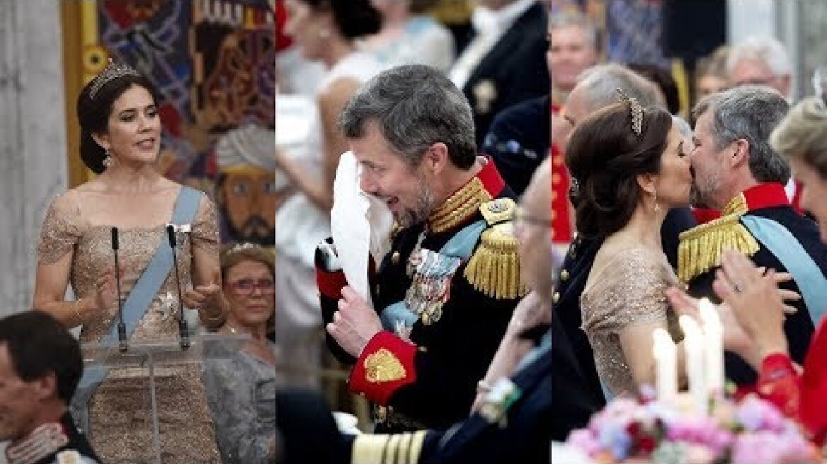 Crown Princess Mary to her husband: "I am so happy that you swept me off my feet"