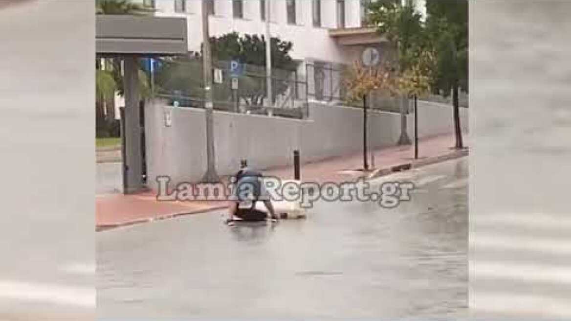 LamiaReport.gr: Φρεάτια παγίδες κατά τη διάρκεια της βροχής