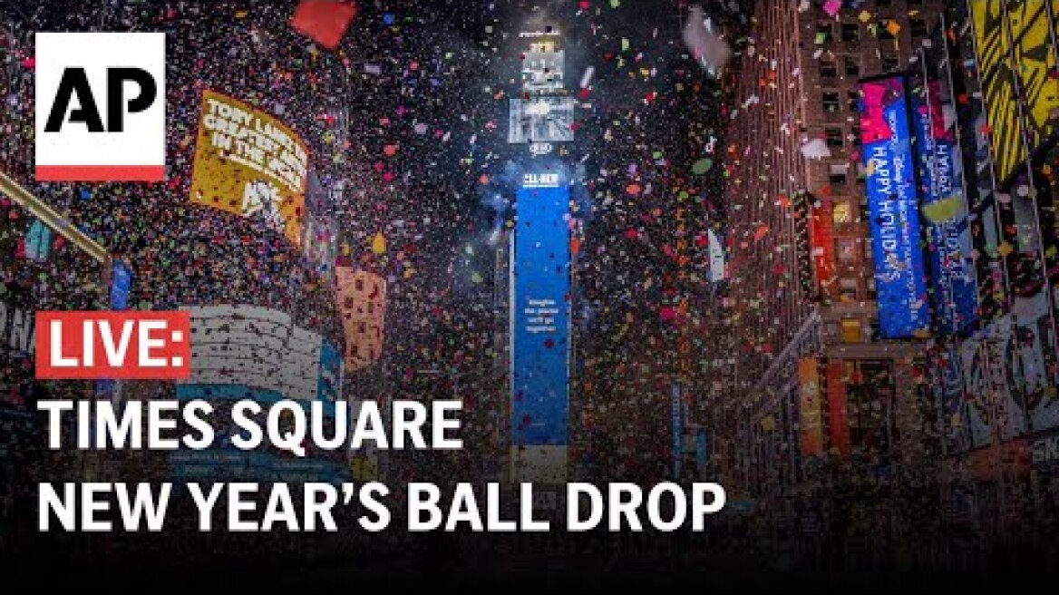 New Year’s 2024 LIVE: New York’s Times Square ball drop