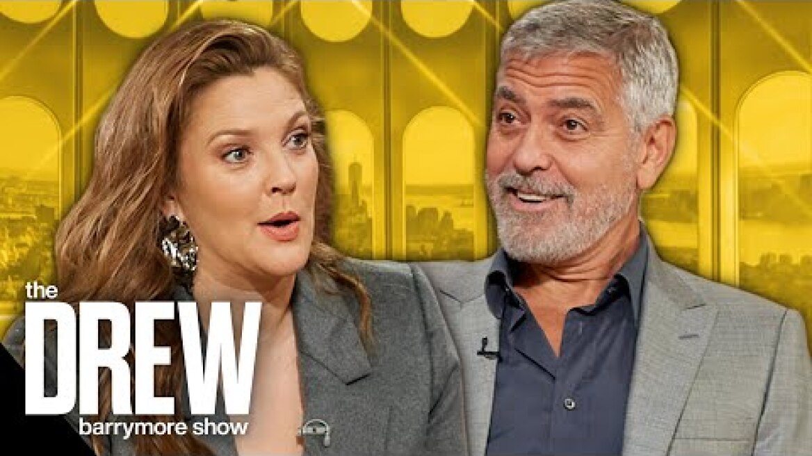 George Clooney Reveals How He Proposed to Amal | The Drew Barrymore Show
