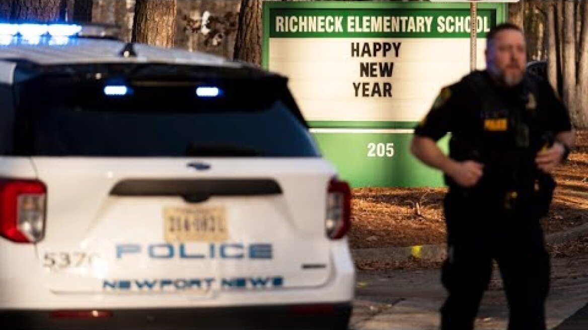 Virginia school shooting: 6-year-old student shoots teacher, police say