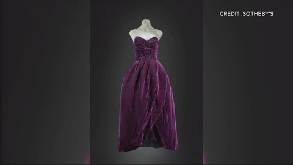 One of Princess Diana's dresses to be put up for auction