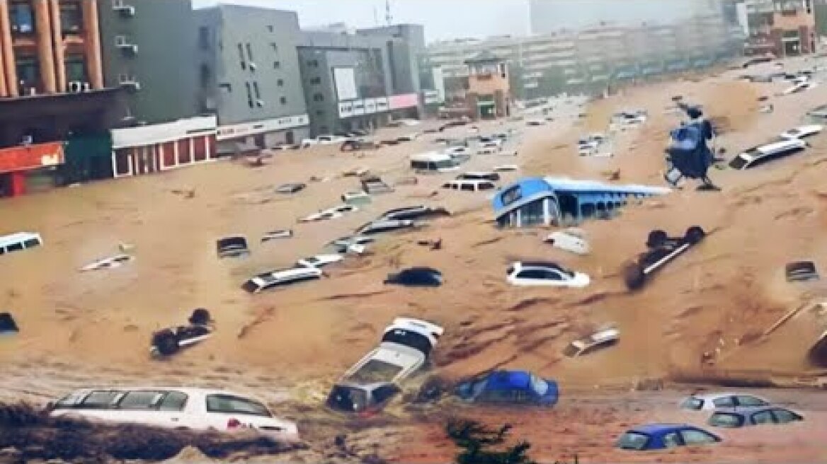 Storm Daniel caused massive flooding in Libya. Benghazi and Tripoli were sunk