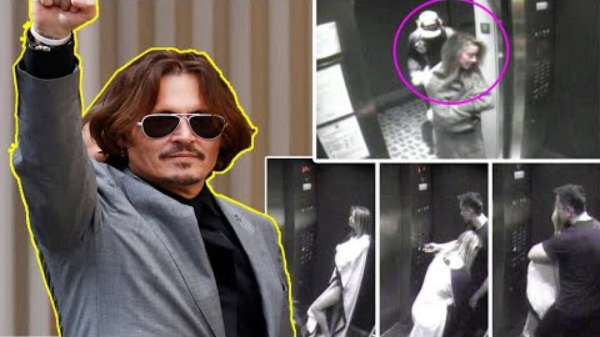 Johnny Depp show off video of Amber Heard cheating with Elon Musk and James Franco right in elevator