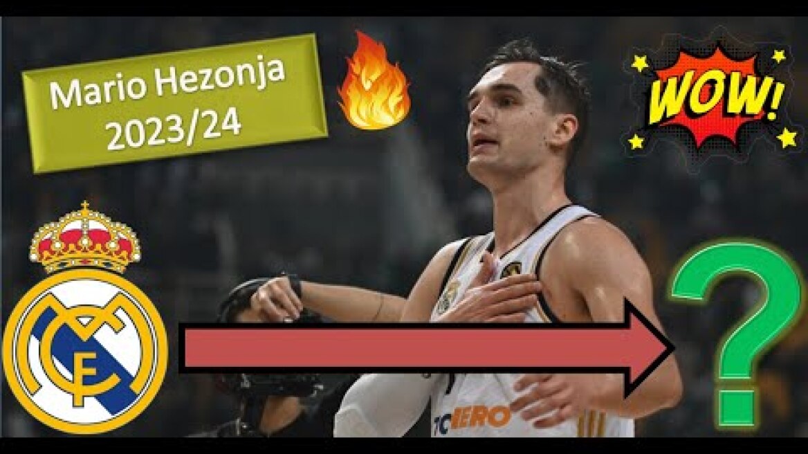 Mario Hezonja ● 2023/24 Best Sickness Plays & Highlights ● Real Madrid