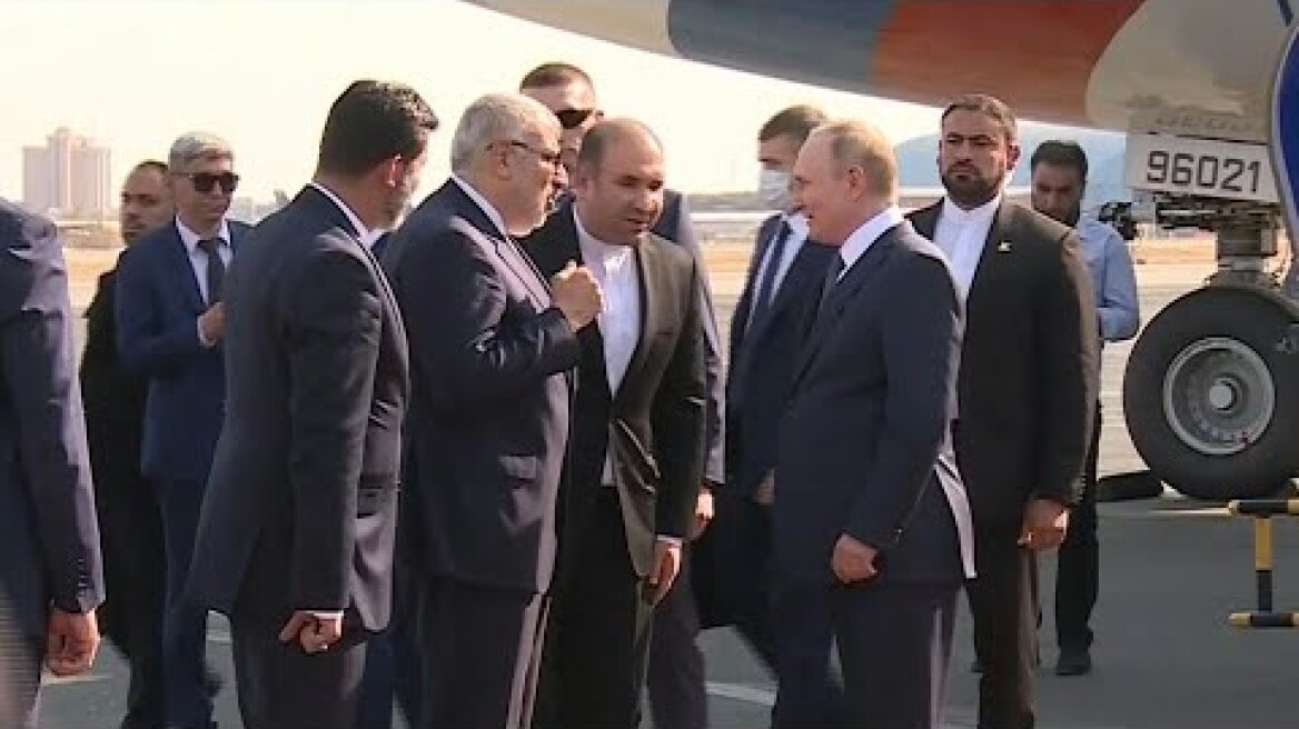 Russia's President Putin lands in Tehran for Syria summit | AFP
