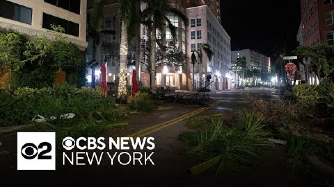 Hurricane Milton hits Florida with damaging winds, flooding and power outages