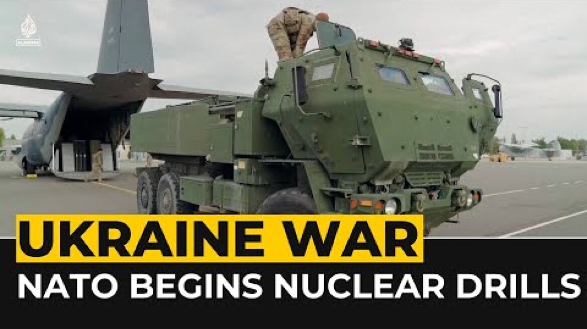 NATO begins annual nuclear drills amid tensions with Russia over Ukraine war