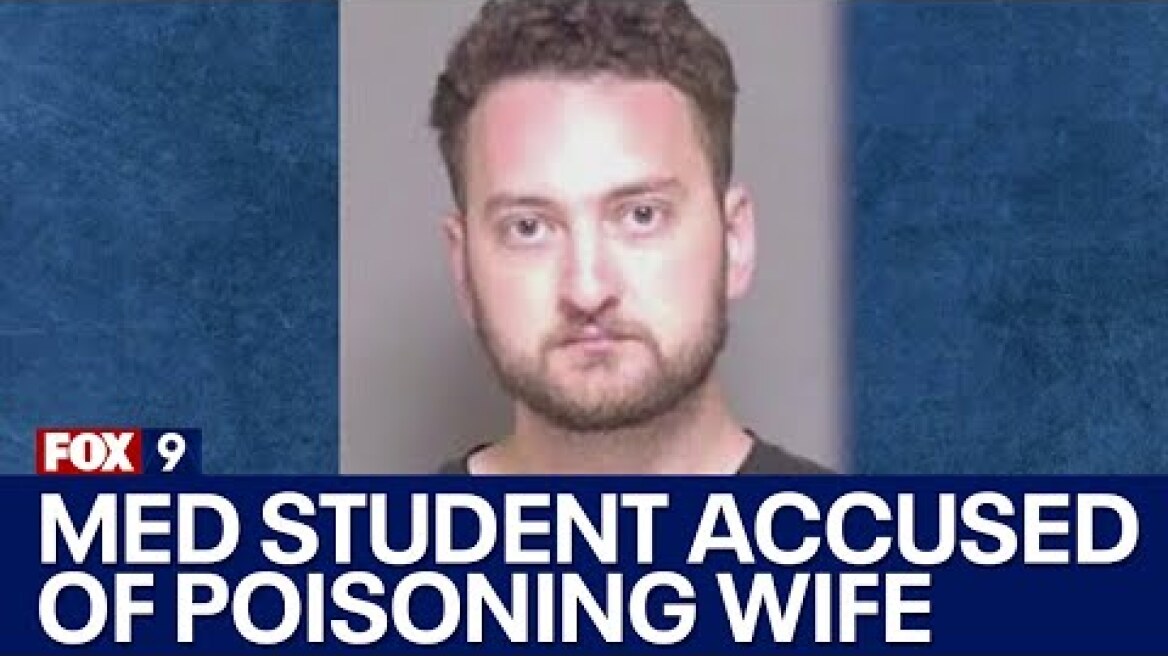 Medical student accused of poisoning wife