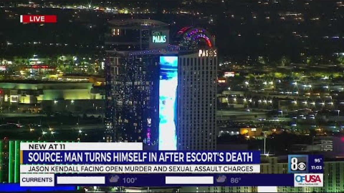 Las Vegas escort dies after man allegedly strangles her inside hotel room