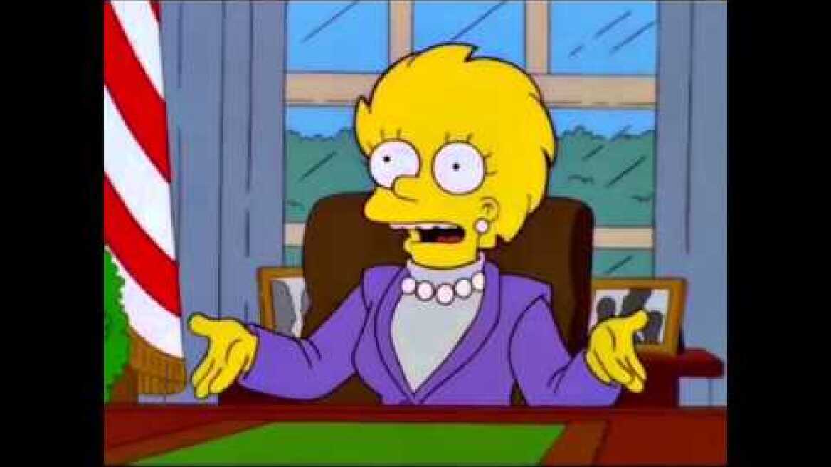 The Simpsons: Future President Lisa Simpson