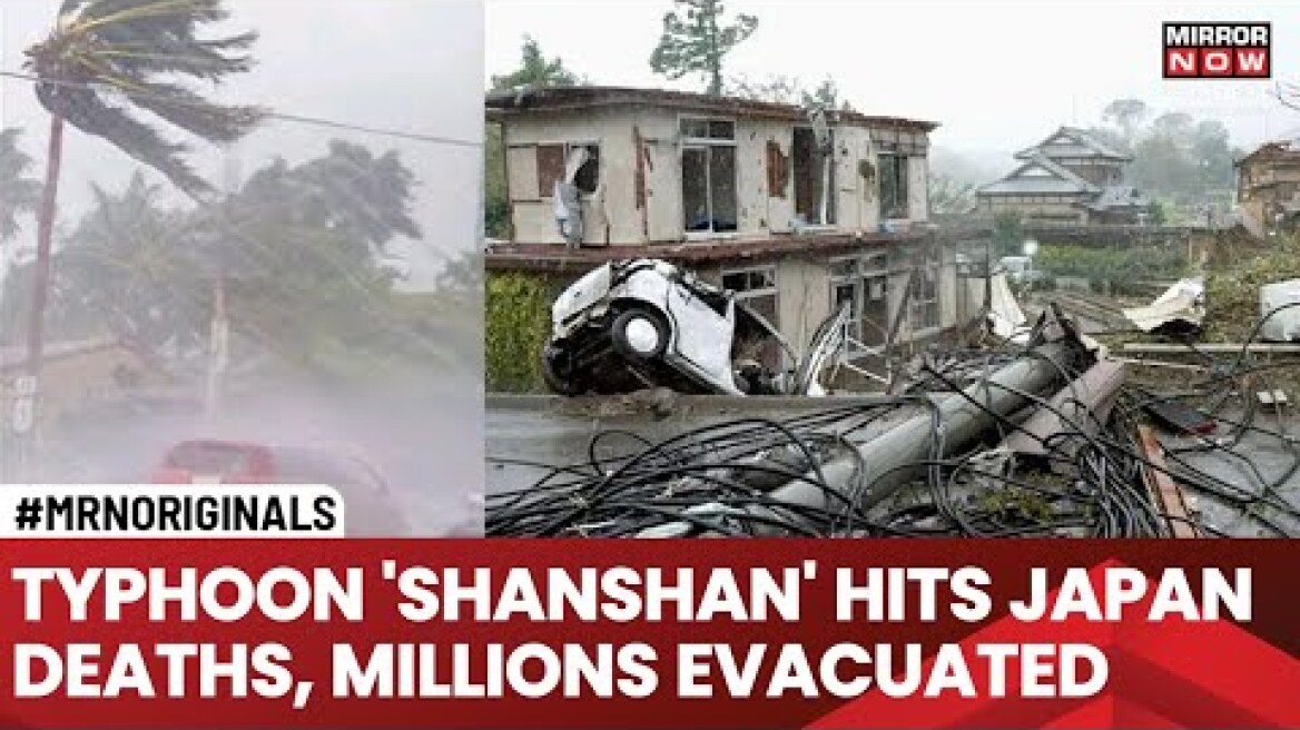 Typhoon Shanshan | 3 Dead, 4 Million Evacuated as Shanshan Brings Torrential Rain In Japan