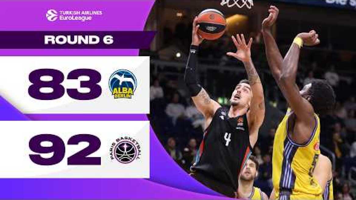 Three-Point EXTRAVAGANZA | ALBA Berlin - Paris | BASKETBALL HIGHLIGHTS R6 2024-25