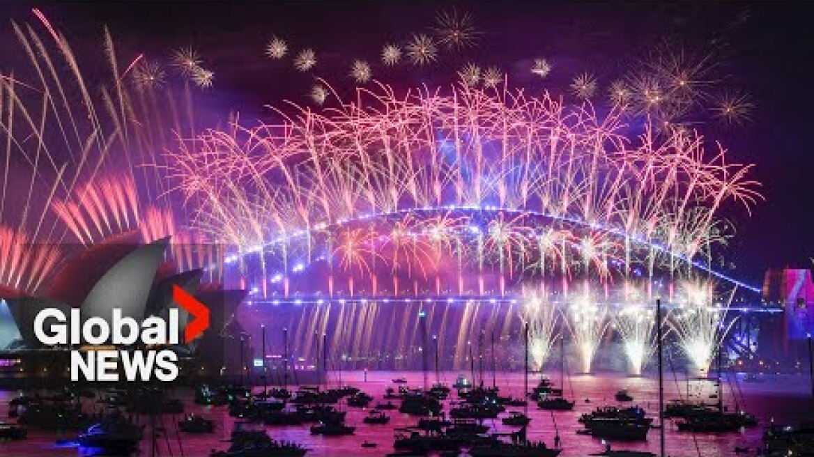 New Year's 2023: Sydney, Australia puts on extravagant fireworks show over harbour
