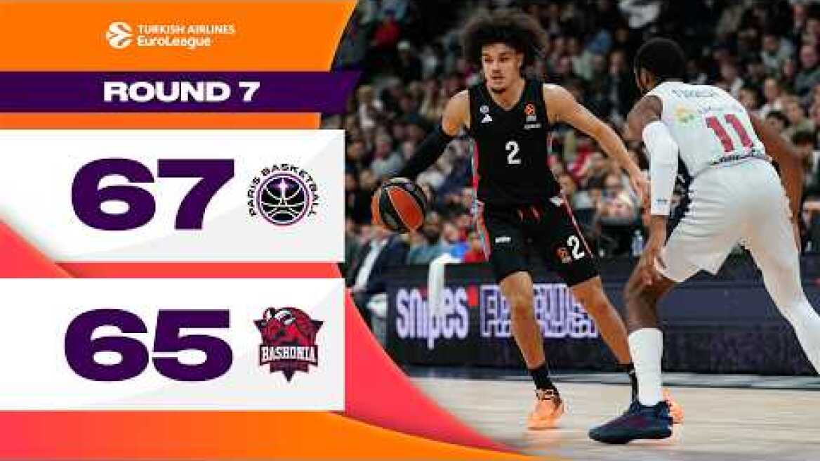 PERFECT teamwork SEALS the victory | Paris - Baskonia | BASKETBALL HIGHLIGHTS R7 2024-25