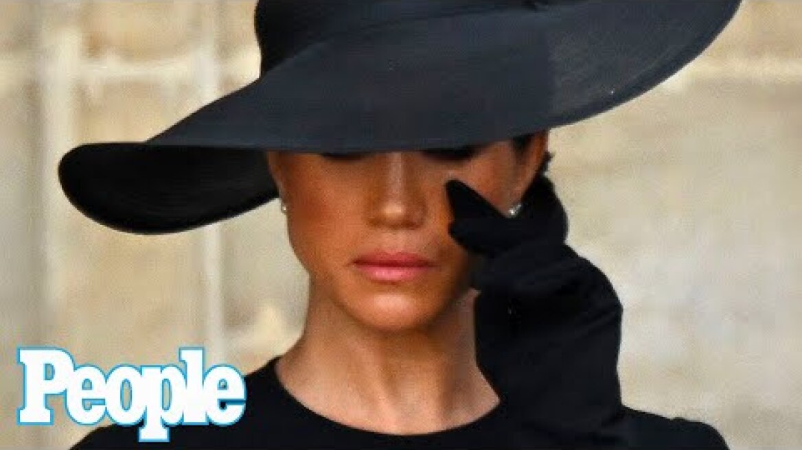 Meghan Markle Wipes Away Tear and Shares Sweet Mom ent with Princess Charlotte | PEOPLE