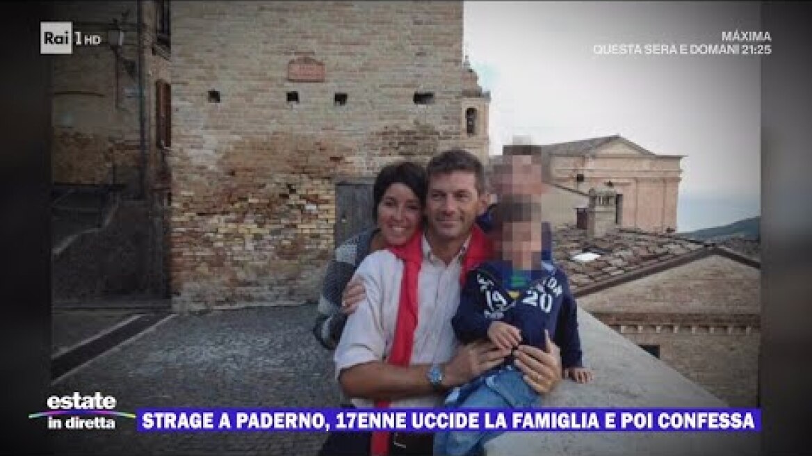 Strage a Paderno, 17enne uccide la famiglia e poi confessa - Estate in diretta 02/09/2024