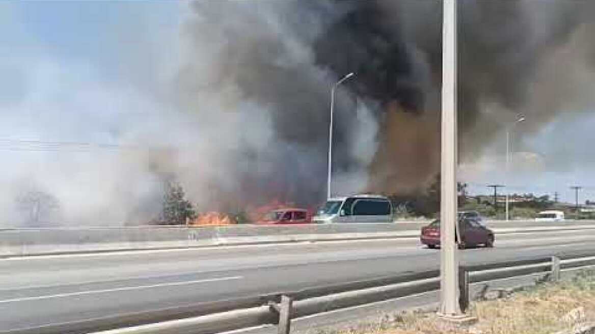 ThessToday.gr - Μεγάλη φωτιά Θεσσαλονίκη