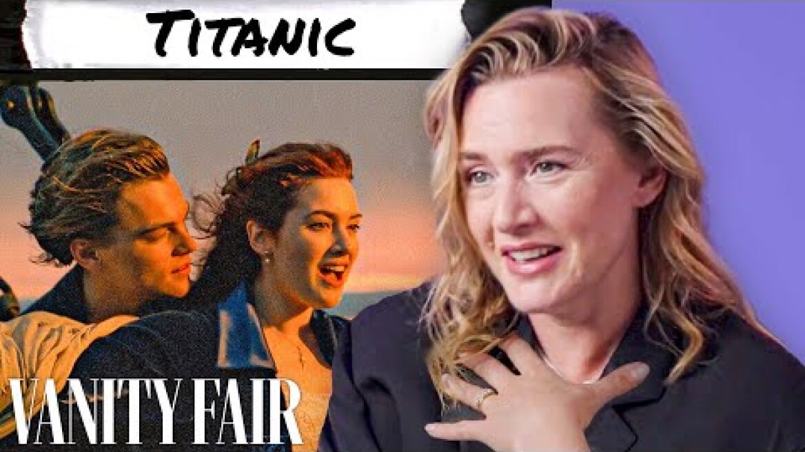 Kate Winslet Rewatches The Regime, Titanic, Eternal Sunshine & More | Vanity Fair