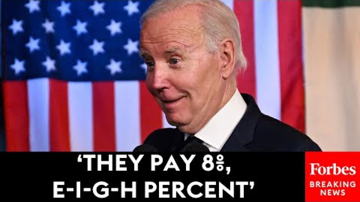 ANOTHER BIDEN GAFFE: President Biden Misspells 'Eight'