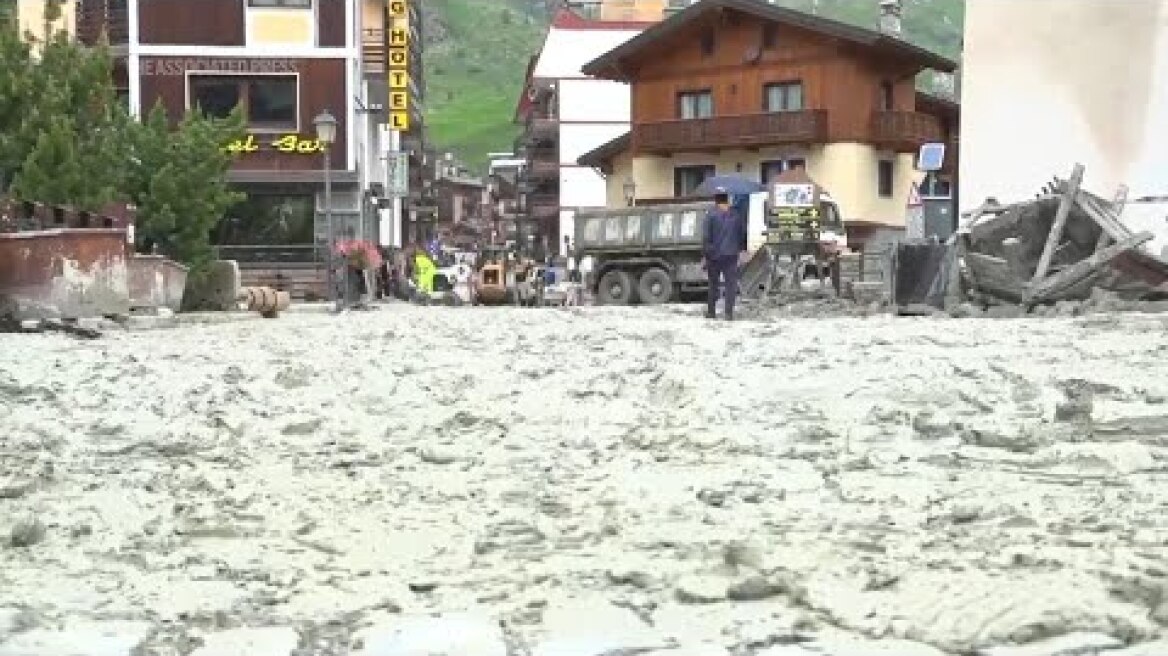 Deadly weekend storms cause extensive flooding and landslides in Switzerland and Italy