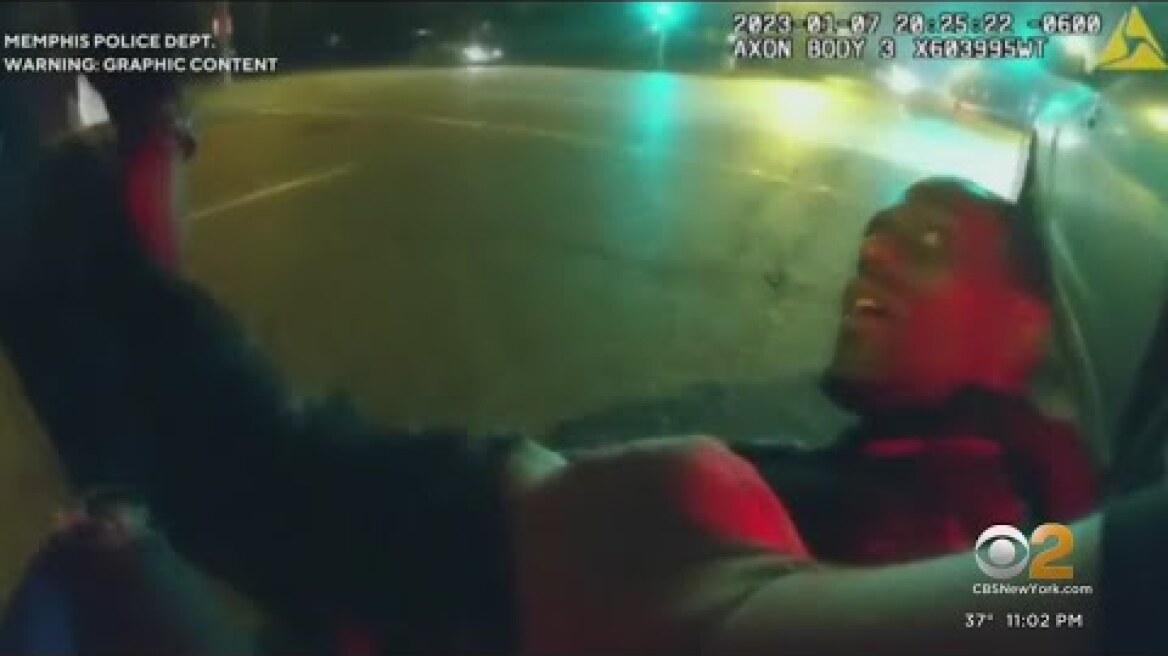 Bodycam video showing violent arrest of Tyre Nichols released