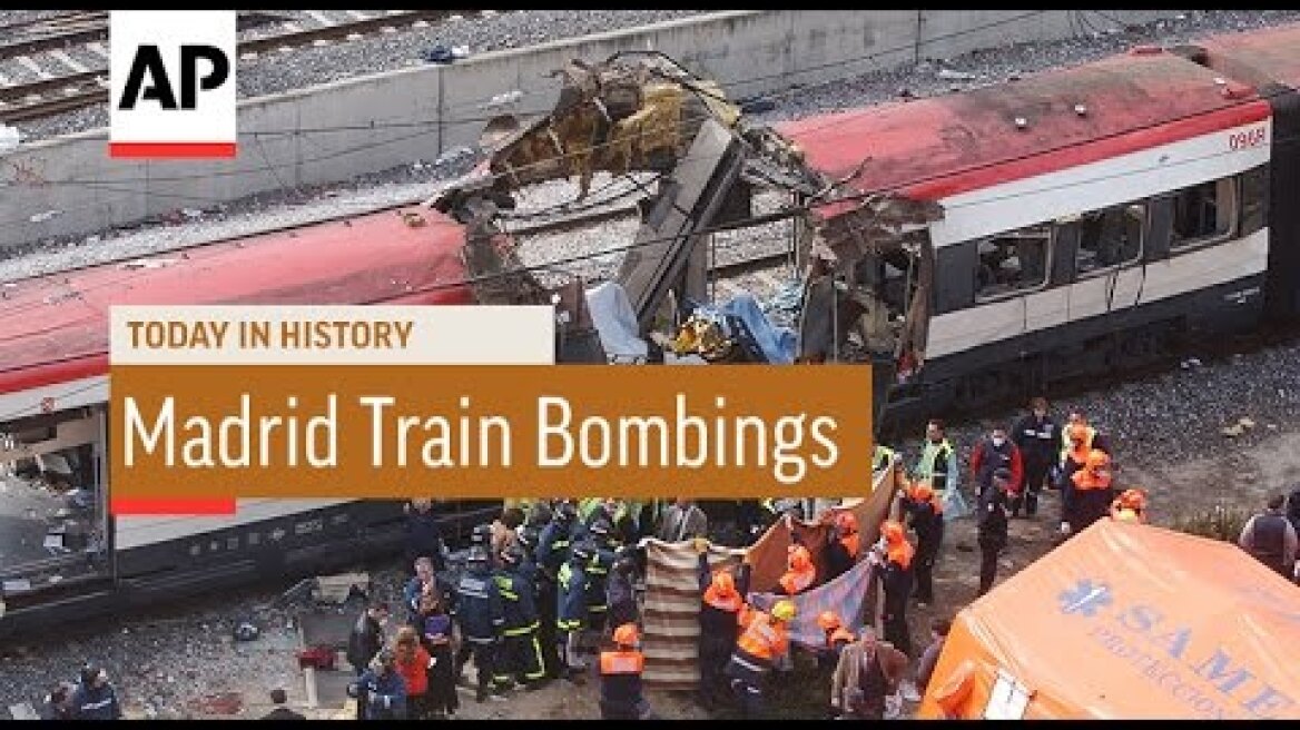 Madrid Train Bombings - 2004 | Today In History | 11 Mar 17