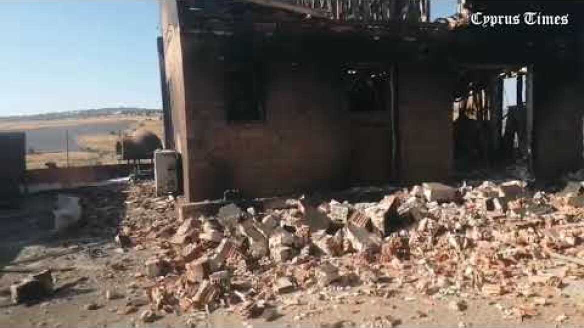 cyprustimes.com: Κάηκαν σπίτια στη μεγάλη πυρκαγιά στην Πάφο